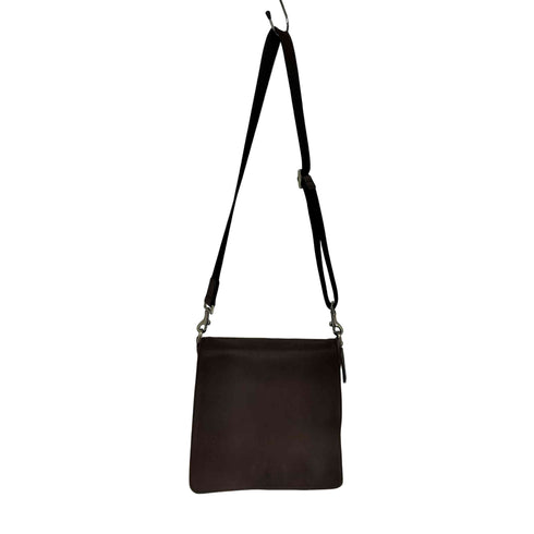 コーチ COACH 2000年製造 USA製 オールド グラブタンレザー ショルダーバッグ レディース