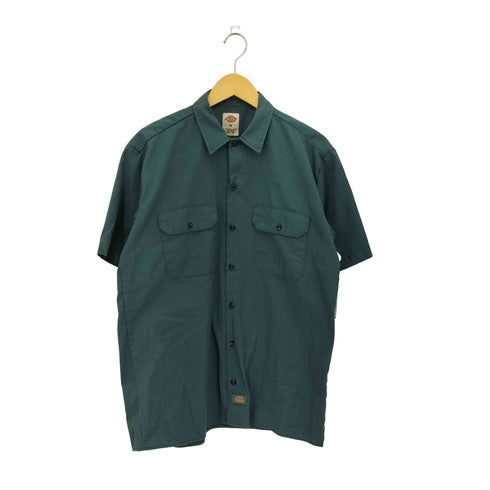 ディッキーズ Dickies フラップポケット ワークシャツ メンズ M