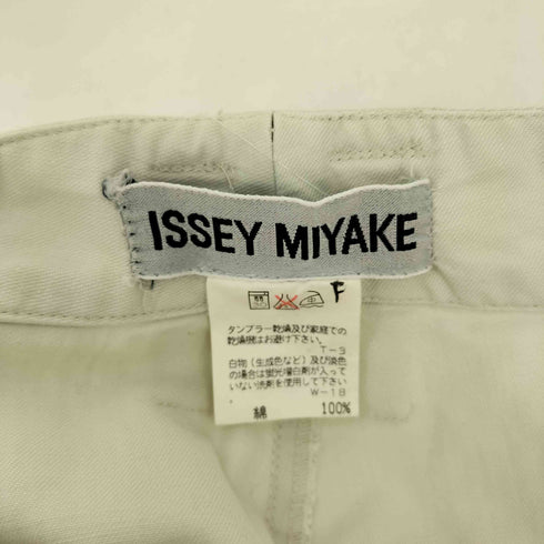 イッセイミヤケ ISSEY MIYAKE 90S 95SS 銀タグ コットン テーパード スラックス メンズ JPN:M