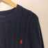 ポロラルフローレン POLO RALPH LAUREN ポニー刺繍 ロングスリーブケーブルニット メンズ import:L