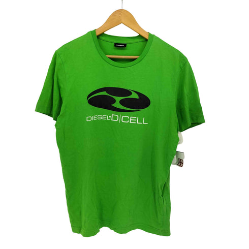 ディーゼル DIESEL プリント クルーネックTシャツ メンズ import:M