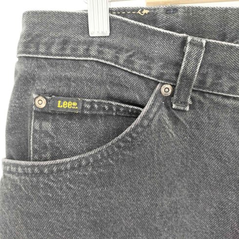 リー Lee 90Sブラックデニムパンツ メンズ 36X30