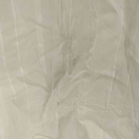 ザラ ZARA セミシースルー ストライプシャツ メンズ import:L