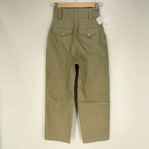 アダムエロペ Adam et Rope ハイウエストチノパンツ レディース JPN:34