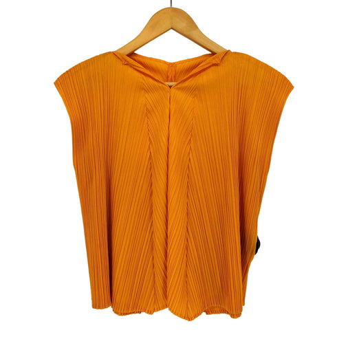 プリーツプリーズイッセイミヤケ PLEATS PLEASE ISSEY MIYAKE ノースリーブ プリーツ カットソー レディース