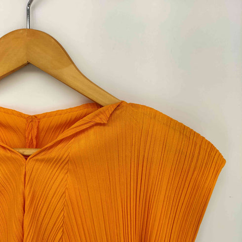 プリーツプリーズイッセイミヤケ PLEATS PLEASE ISSEY MIYAKE ノースリーブ プリーツ カットソー レディース