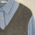 ザラ ZARA ドッキングニットシャツ レディース import:XS