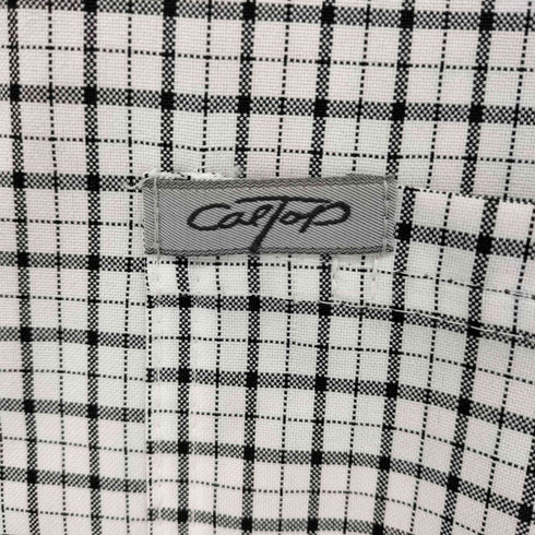 キャルトップ CALTOP USA製 オーバーサイズ チェックシャツ メンズ 2XL