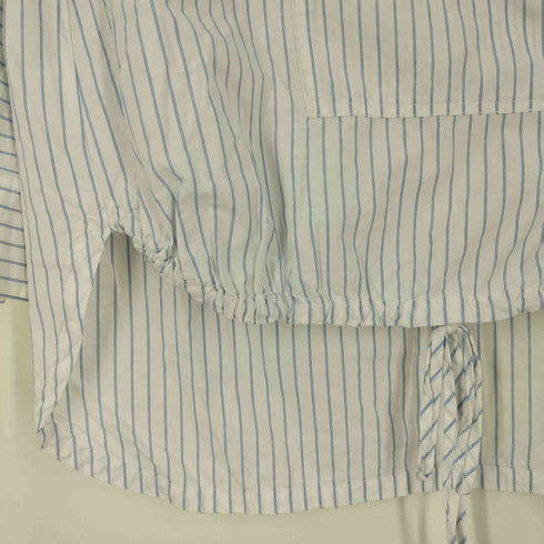 ザラ ZARA pin striped shirt dress ピンストライプ シャツドレス レディース import:XS