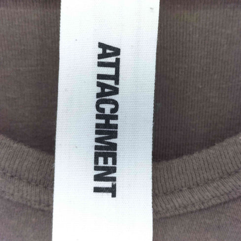 アタッチメント ATTACHMENT 5分袖 Uネックカットソー メンズ JPN:1