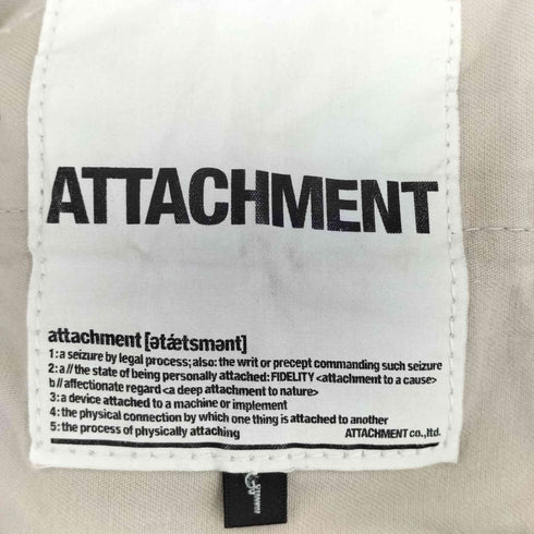 アタッチメント ATTACHMENT スリムカーブ カーゴパンツ メンズ JPN:1