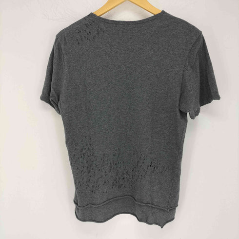 ミハラヤスヒロ MIHARA YASUHIRO ダメージ加工レイヤードTシャツ グランジ メンズ JPN:46
