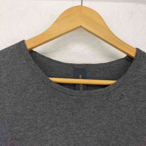 ミハラヤスヒロ MIHARA YASUHIRO ダメージ加工レイヤードTシャツ グランジ メンズ JPN:46