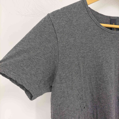 ミハラヤスヒロ MIHARA YASUHIRO ダメージ加工レイヤードTシャツ グランジ メンズ JPN:46