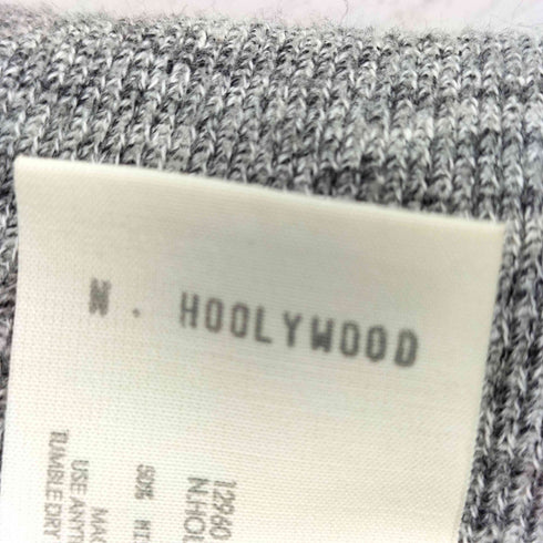 エヌハリウッド N.HOOLYWOOD 47pieces ZIP UP HOODIE 霜降り メンズ US:36