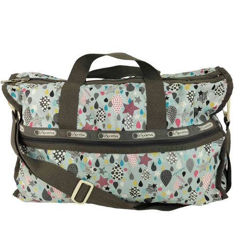 レスポートサック LeSportsac 総柄 リップストップ ナイロン ボストン バッグ レディース