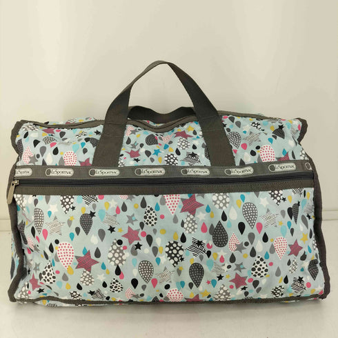 レスポートサック LeSportsac 総柄 リップストップ ナイロン ボストン バッグ レディース