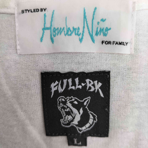 オンブレニーニョ HOMBRE Nino 両面プリント S/S Tシャツ メンズ JPN:L