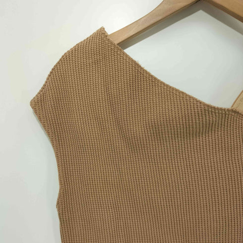 ロクビューティーアンドユースユナイテッドアローズ 6 BEAUTY & YOUTH UNITED ARROWS THERMAL ONE SHOULDER カットソー レディース