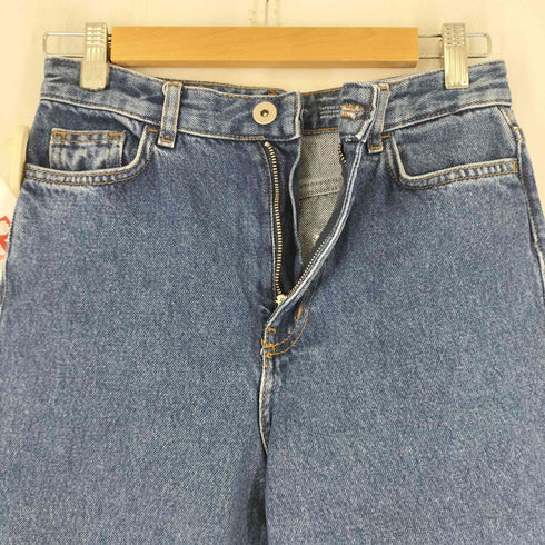 コス COS インディゴ テーパードデニムパンツ レディース 24