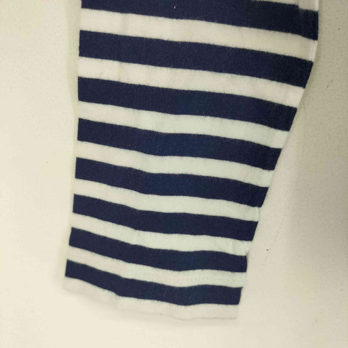 プレイコムデギャルソン PLAY COMME des GARCONS ワンポイントボーダーL/S Tシャツ レディース JPN:M