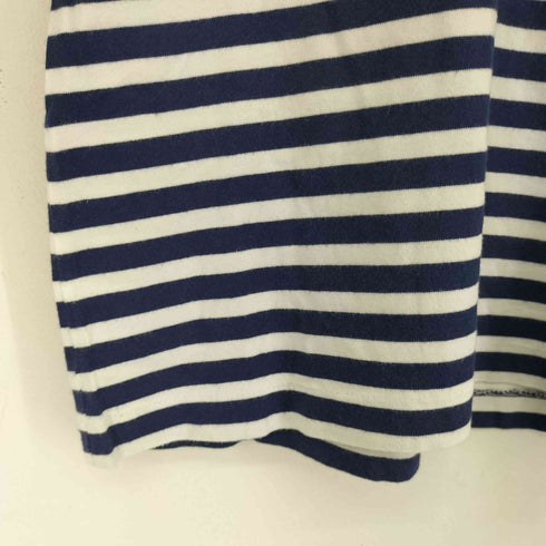 プレイコムデギャルソン PLAY COMME des GARCONS ワンポイントボーダーL/S Tシャツ レディース JPN:M
