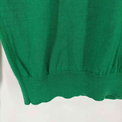 ラコステ LACOSTE ワンポイント刺繍 Vネックセーター レディース 40