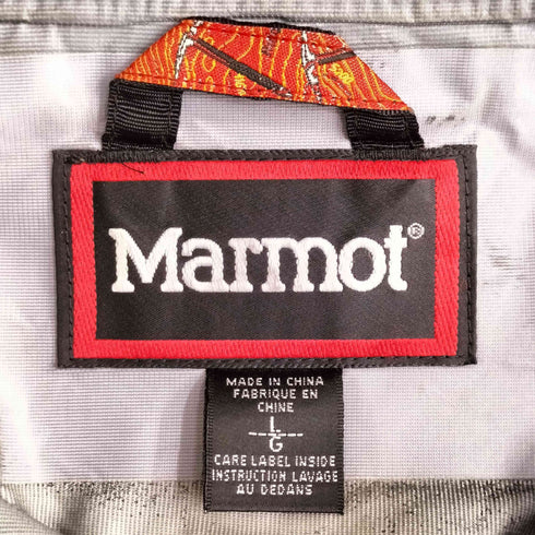 マーモット MARMOT 刺繍ロゴ ジップアップ マウンテンパーカー メンズ import:L