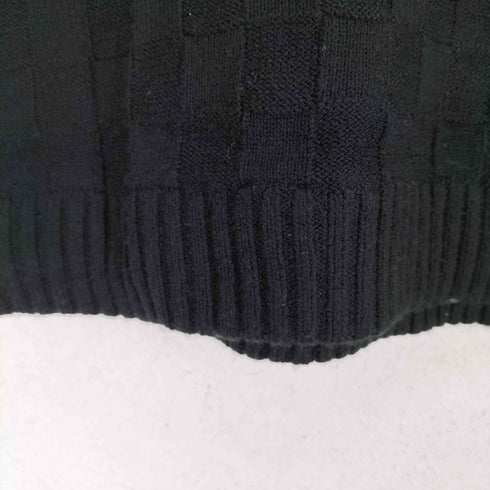 ネスタブランド NESTA BRAND ウォッシャブル スクエア ジャカード クルー ニット メンズ import:XL