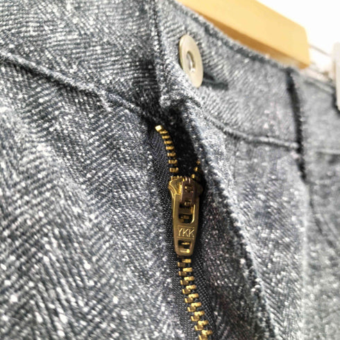 worn out age ヘリンボーンストレートパンツ メンズ JPN:L