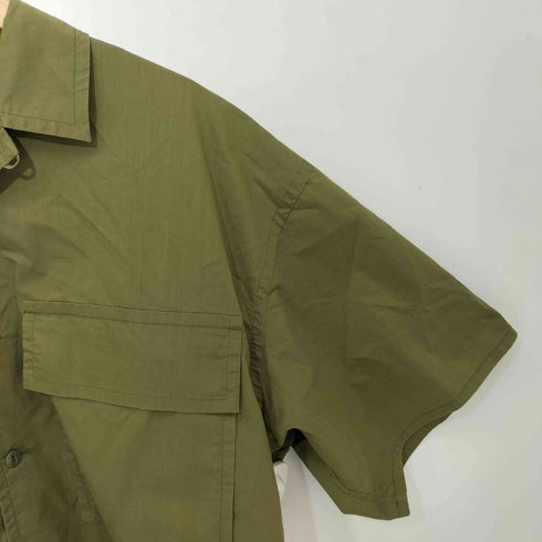 ウィーウィル WEWILL ループカラー ビッグポケット S/S シャツ メンズ JPN:1