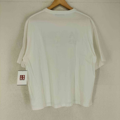 フレームワーク FRAMeWORK 23SS メッセージプリントTシャツ レディース