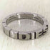 ディーゼル DIESEL steel cubed ring wit STEEL 9 ステンレススチールナローリング メンズ 18号