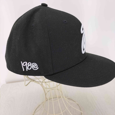 ステューシー Stussy Curly S 59Fifty ロゴ刺繍6パネルキャップ メンズ 7 5/8