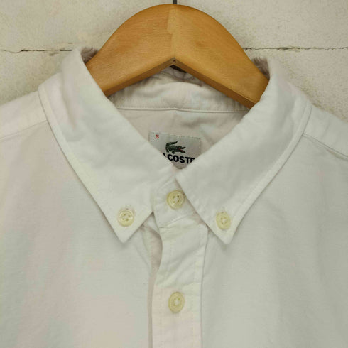 ラコステ LACOSTE ワニ刺繍ボタンダウン半袖シャツ メンズ 5