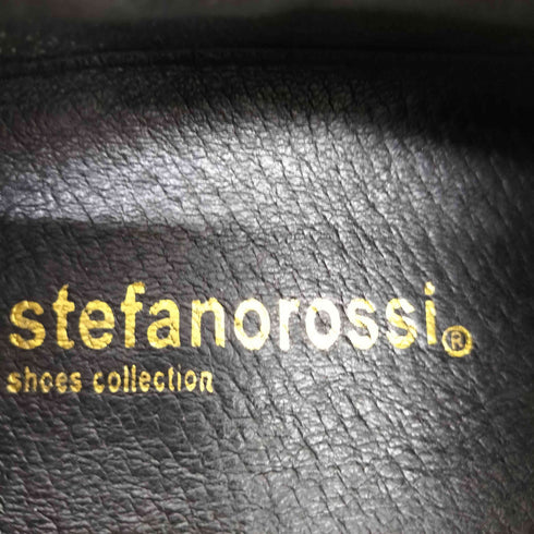 ステフノロッシ STEFANO ROSSI プレーントゥ レザーシューズ レディース JPN:24.5