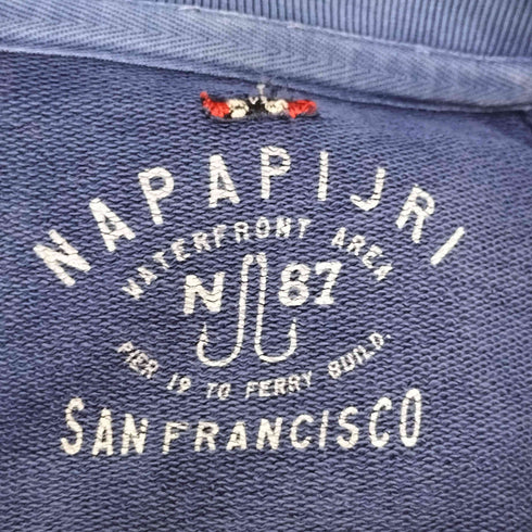 ナパピリ NAPAPIJRI ジップアップ スウェット トラック ジャケット メンズ import:XXL