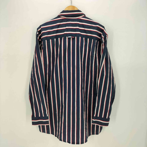 トミージーンズ tommy jeans RELAXED FIT ストライプ シャツ メンズ import:XL