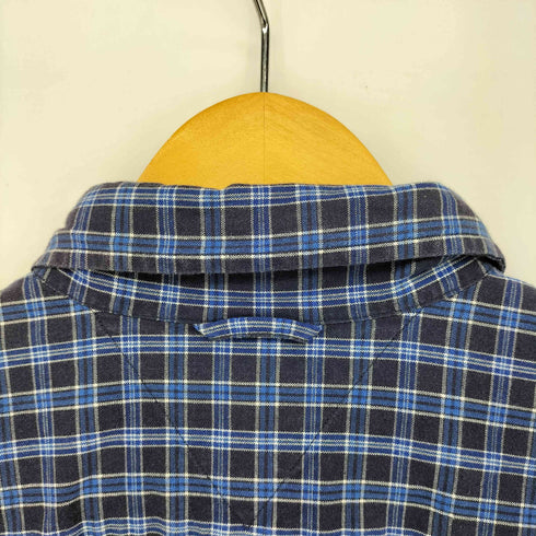 トミーヒルフィガー TOMMY HILFIGER 90s ロゴ刺繍 ボタンダウン チェックシャツ メンズ import:L