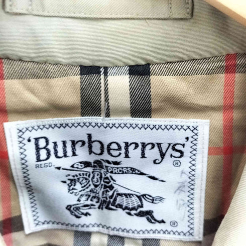 バーバリーズ BURBERRYS 90s 裏地ノバチェック ステンカラーコート レディース
