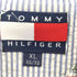 トミーヒルフィガー TOMMY HILFIGER 90S ワンポイント 刺繍 シアサッカー チェックシャツ メンズ import:XL