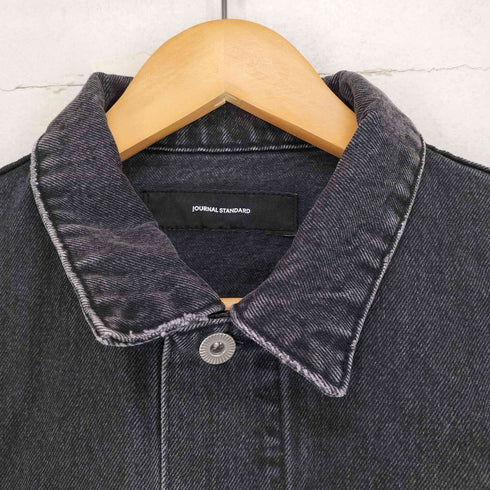 ジャーナルスタンダード JOURNAL STANDARD ビッグサイズブラックデニムジャケット メンズ