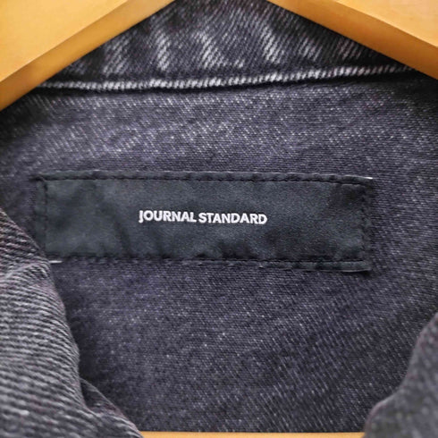 ジャーナルスタンダード JOURNAL STANDARD ビッグサイズブラックデニムジャケット メンズ