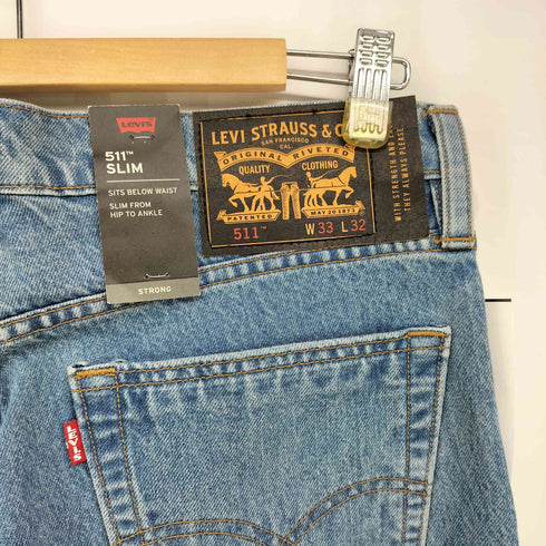 リーバイス Levis 511 SLIM FIT デニム パンツ CORDURA メンズ W33 L32