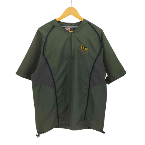 ナイキ NIKE 90-00S TEAMタグ 裾ドローコード ハーフジップ プルオーバー メンズ import:M