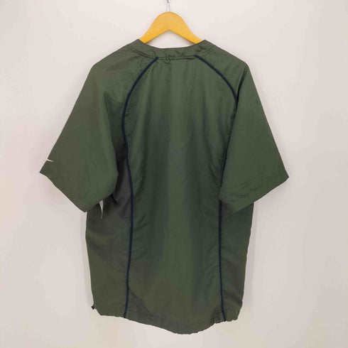 ナイキ NIKE 90-00S TEAMタグ 裾ドローコード ハーフジップ プルオーバー メンズ import:M