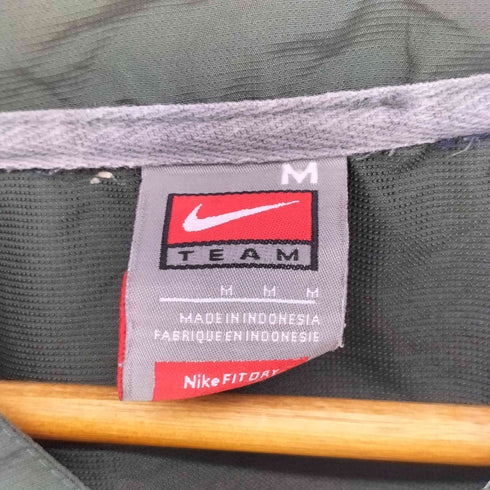 ナイキ NIKE 90-00S TEAMタグ 裾ドローコード ハーフジップ プルオーバー メンズ import:M