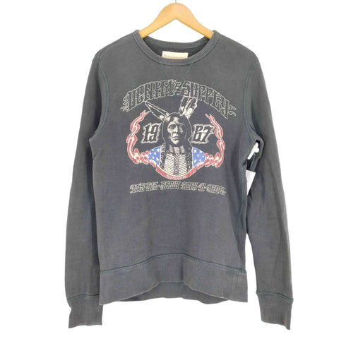 デニムアンドサプライ ラルフローレン DENIM & SUPPLY RALPH LAUREN インディアンプリントクルーネックスウェット メンズ S