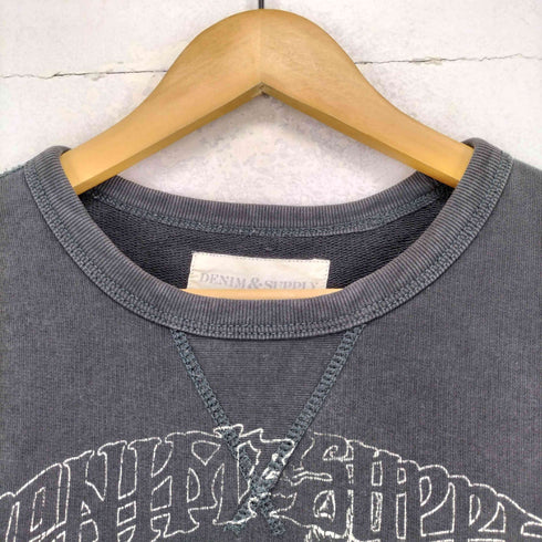 デニムアンドサプライ ラルフローレン DENIM & SUPPLY RALPH LAUREN インディアンプリントクルーネックスウェット メンズ S