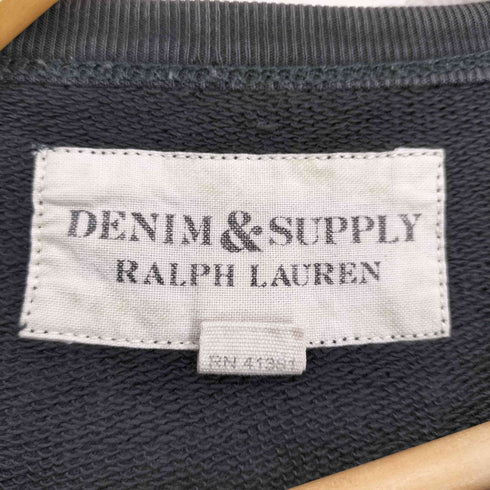 デニムアンドサプライ ラルフローレン DENIM & SUPPLY RALPH LAUREN インディアンプリントクルーネックスウェット メンズ S